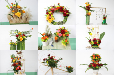 競專業(yè)技能，展花藝風(fēng)采——記酒泉市職業(yè)院?；ㄋ嚰寄艽筚愻叩?4屆教學(xué)主題月活動(dòng)